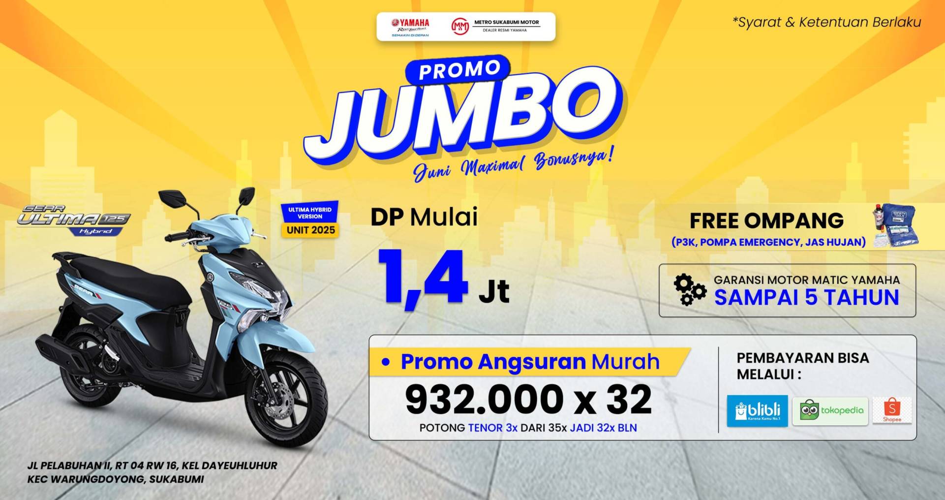 yamaha cianjur