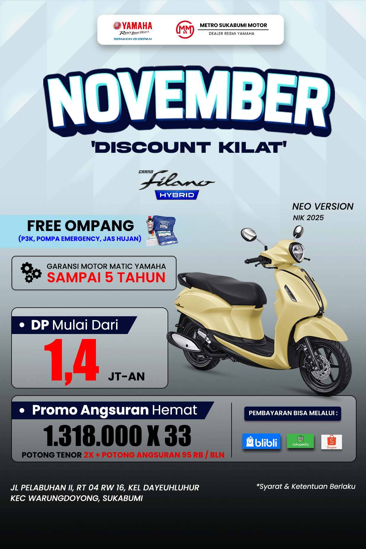 promo yamaha