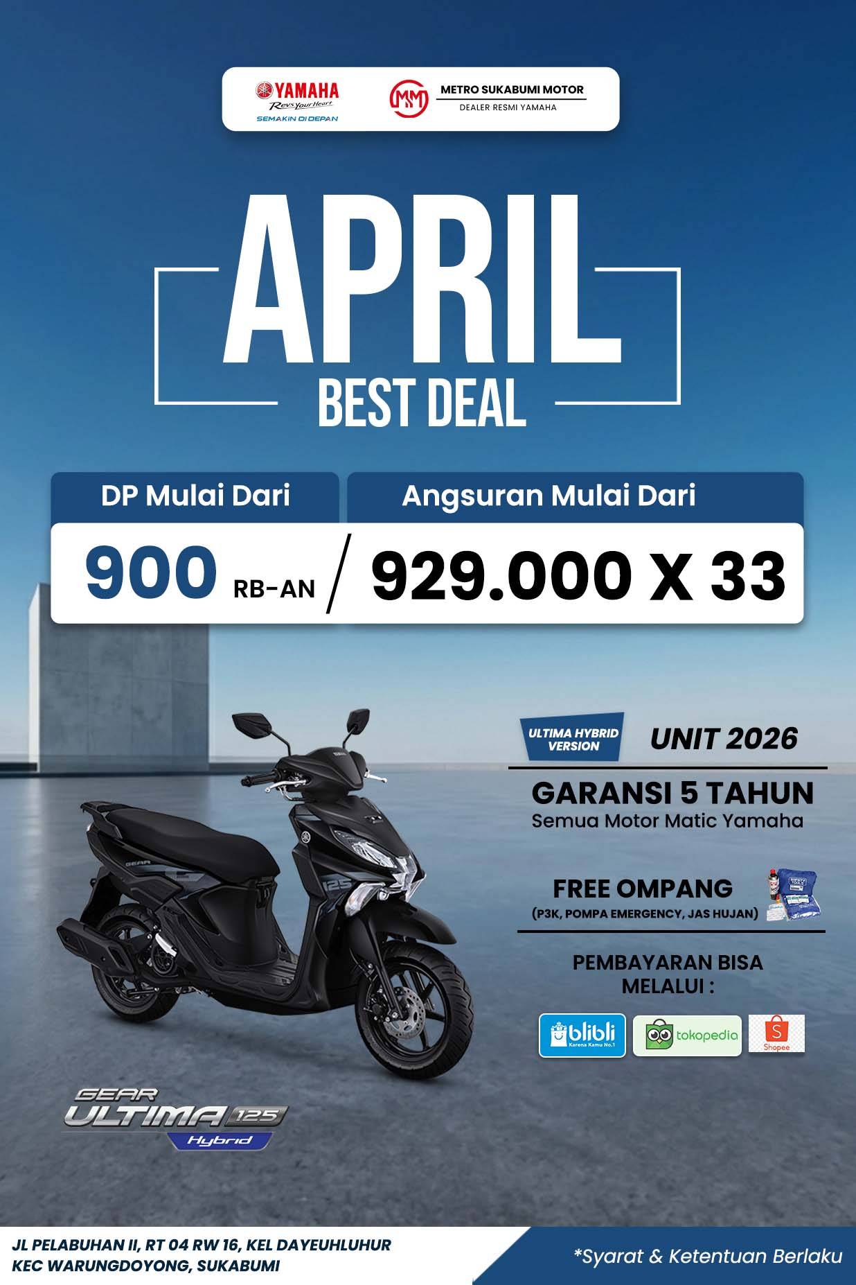 promo yamaha