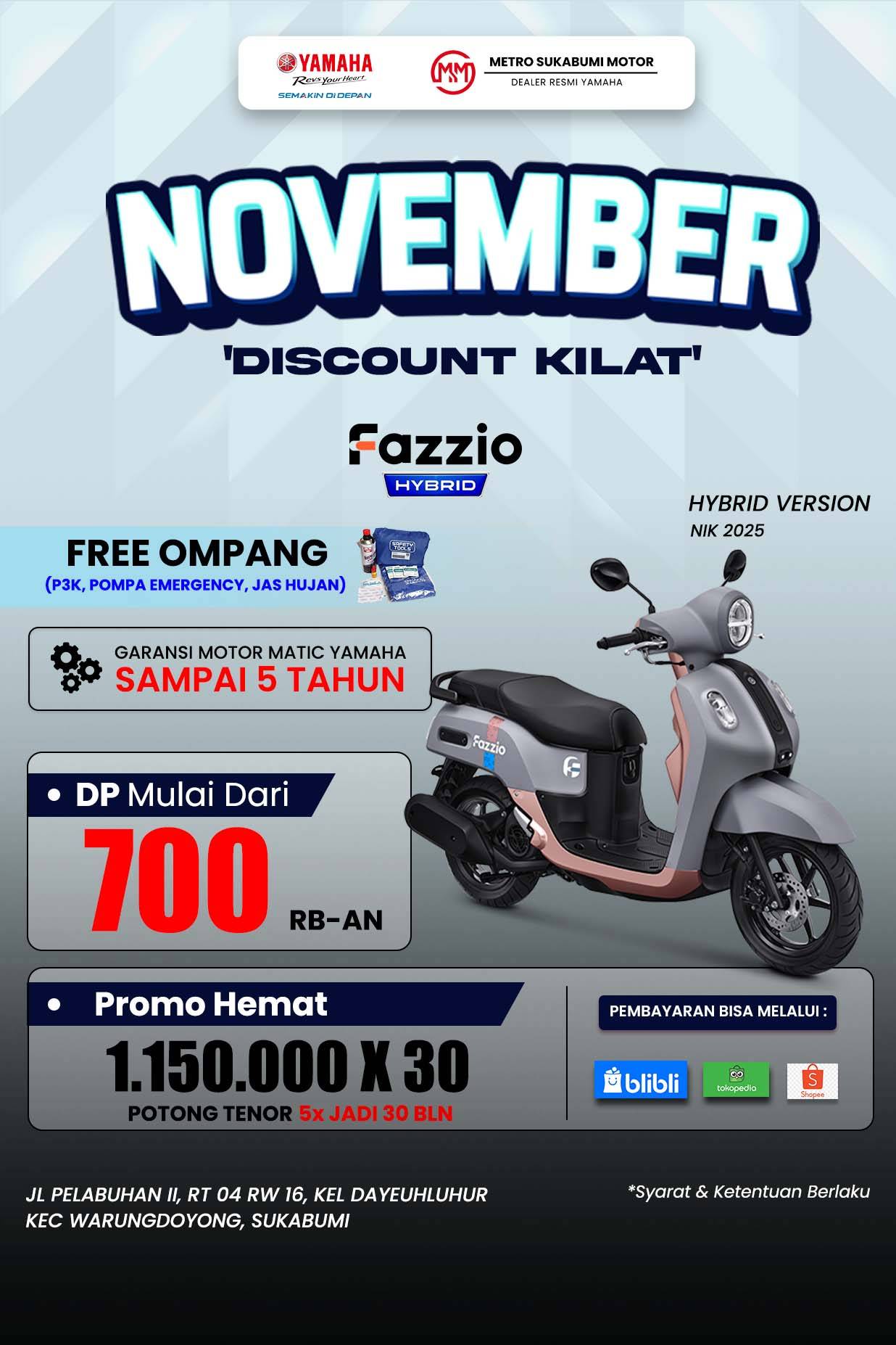 promo yamaha
