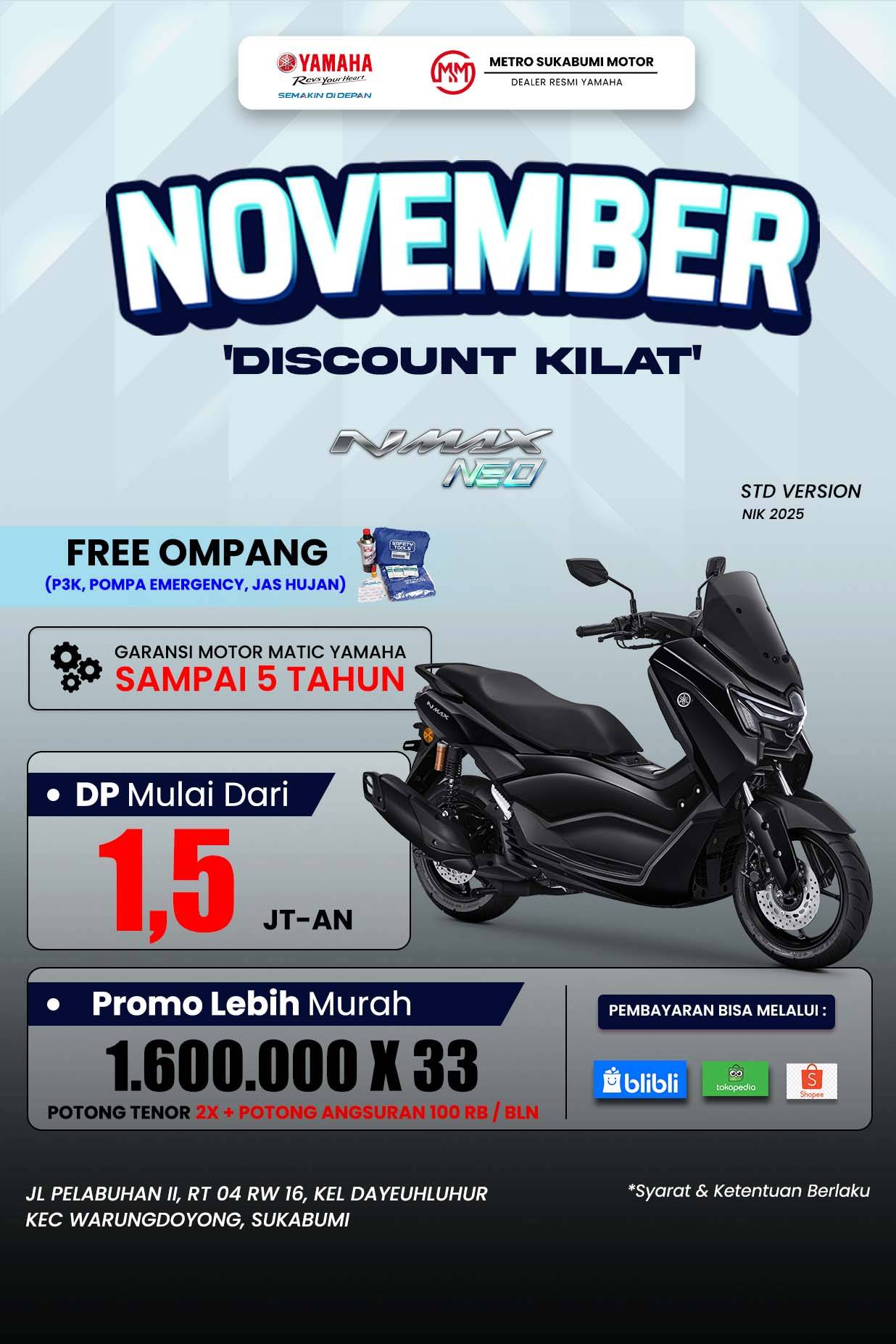 promo yamaha
