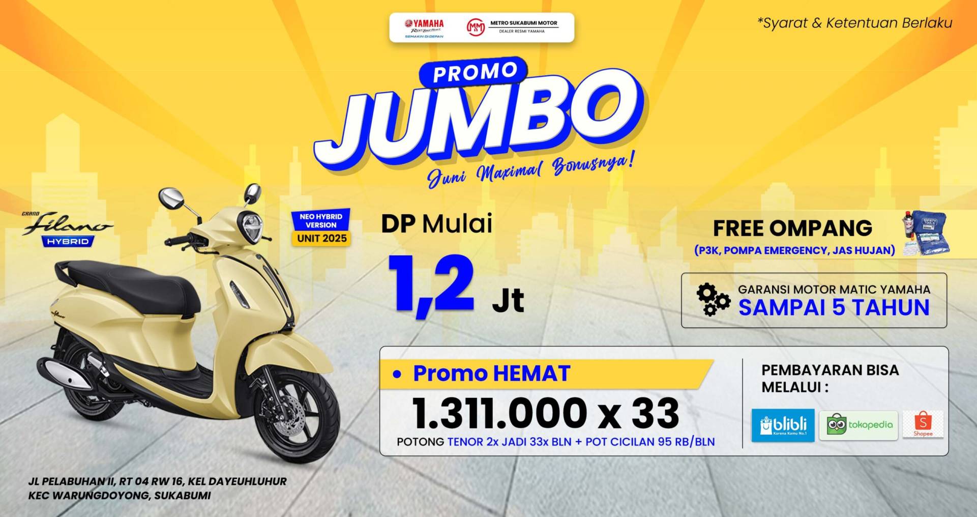 yamaha cianjur