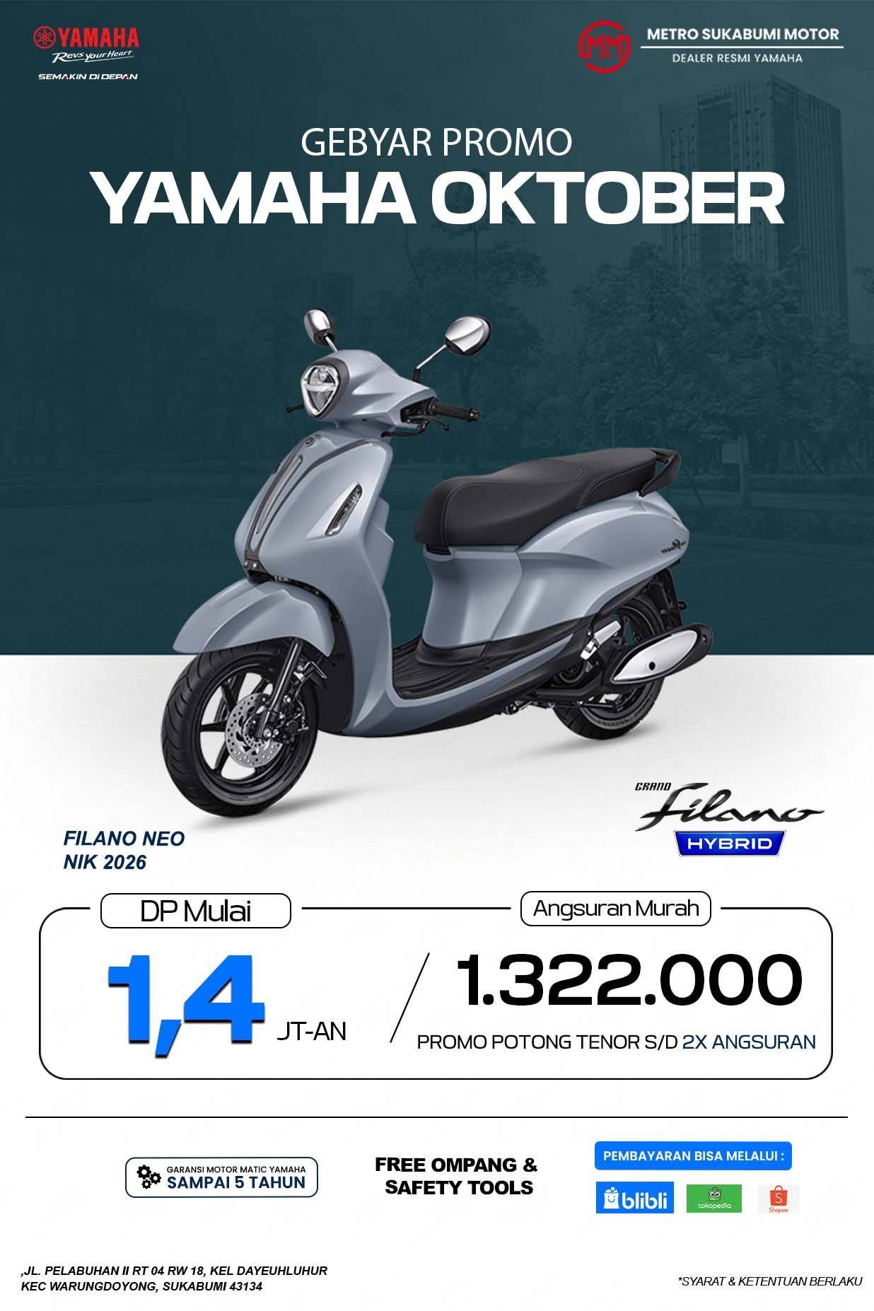 promo yamaha