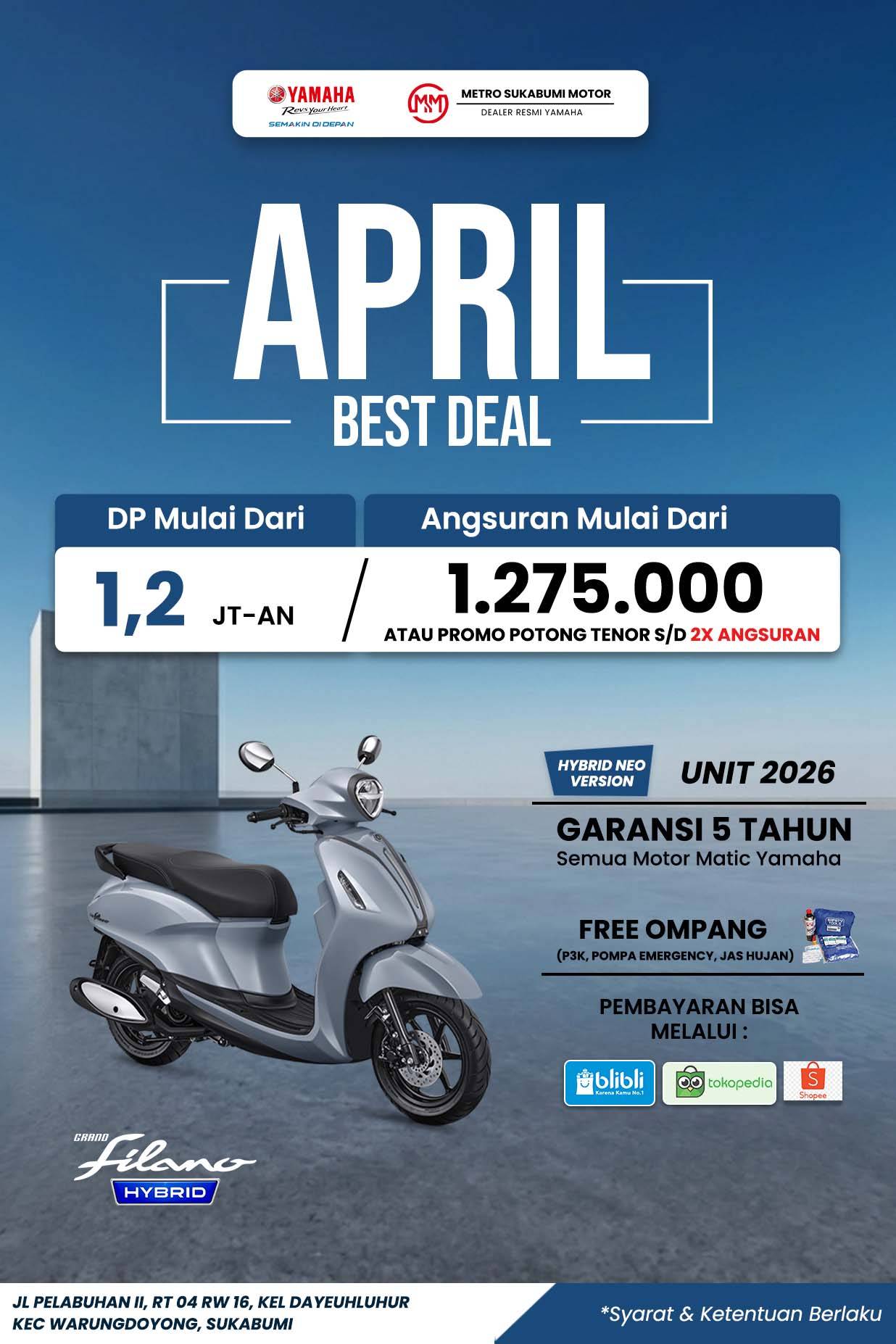 promo yamaha