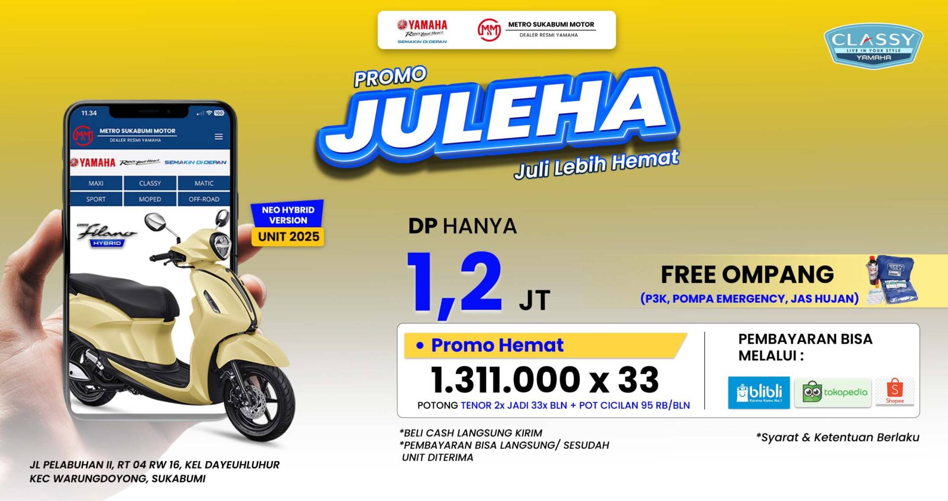 yamaha cianjur