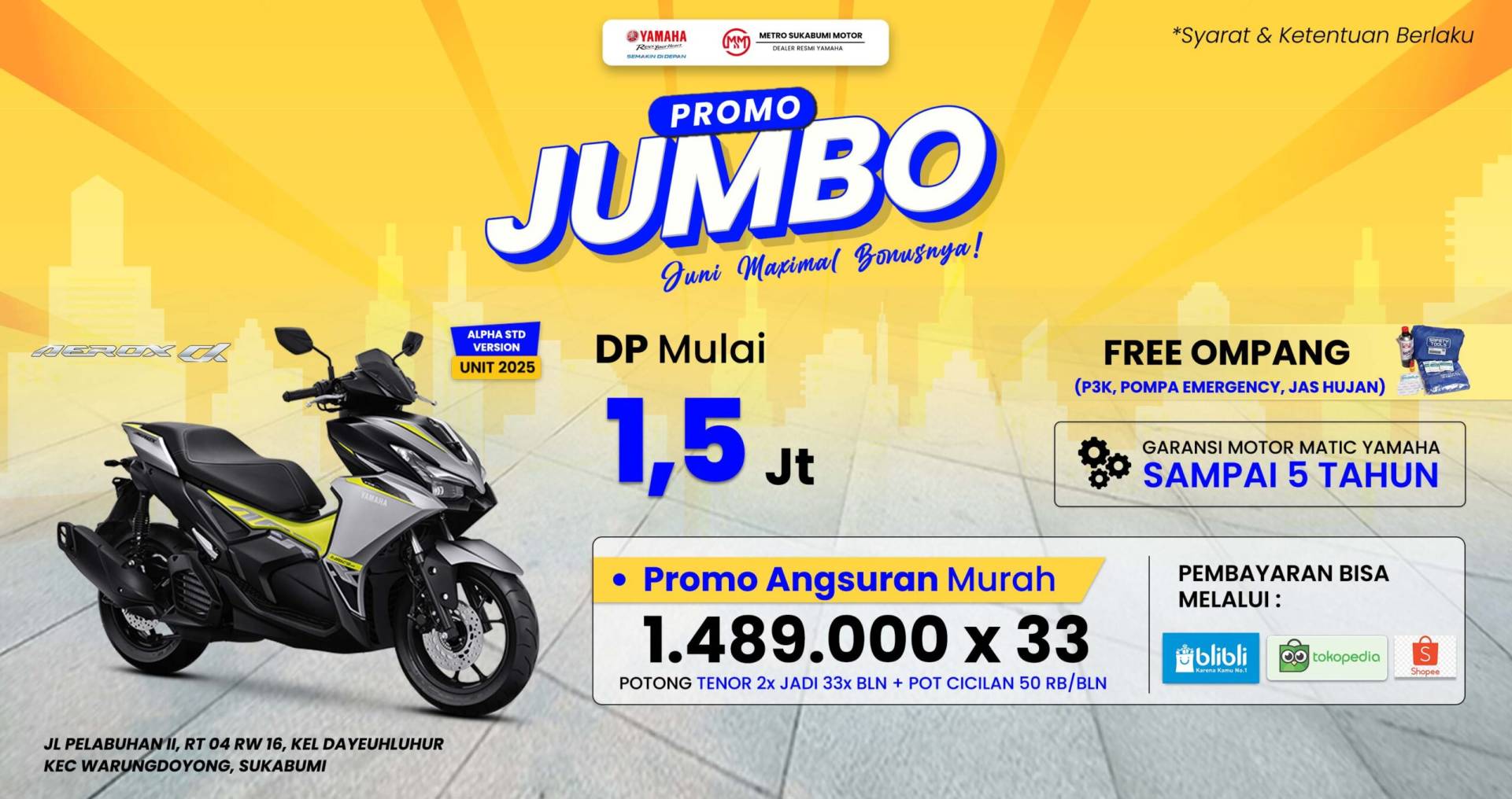 yamaha cianjur